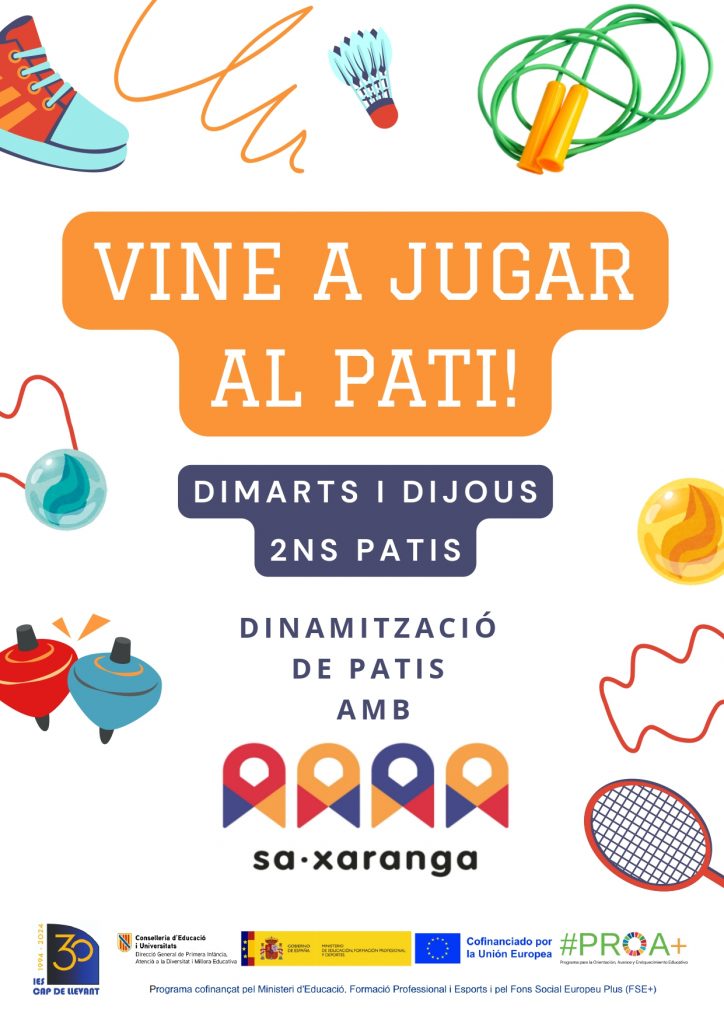 Cartell Dinamització patis Sa Xaranga 25-26_page-0001